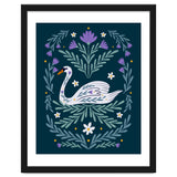 Swan Purple And Teal thumbnail