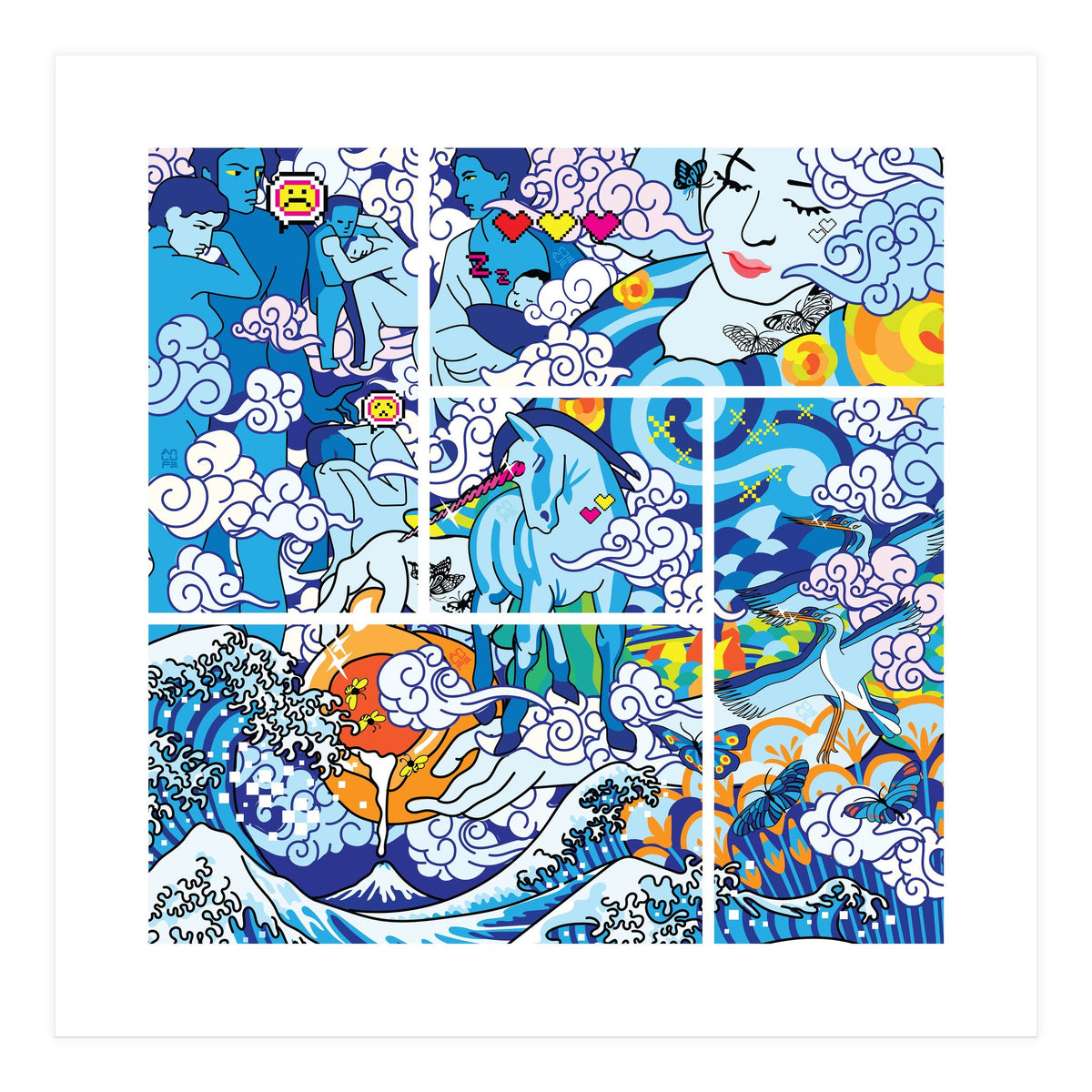 True Blue (Print Only)