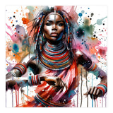 Beaded Majesty Dancer Portrait (Print Only) thumbnail