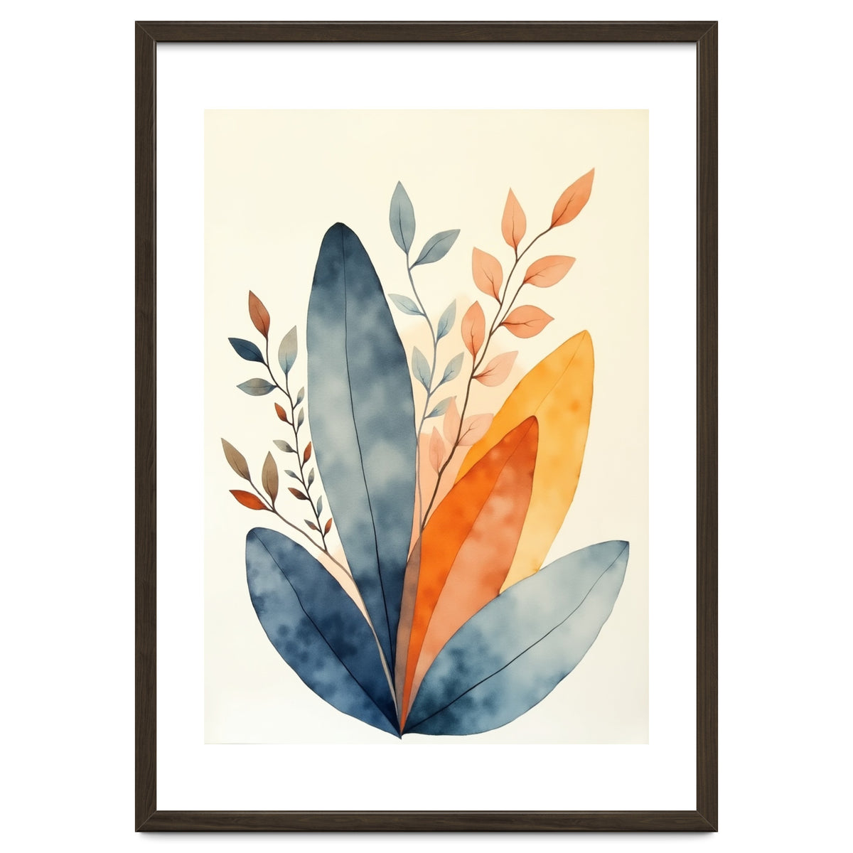 Modern Contemporary Art Flower