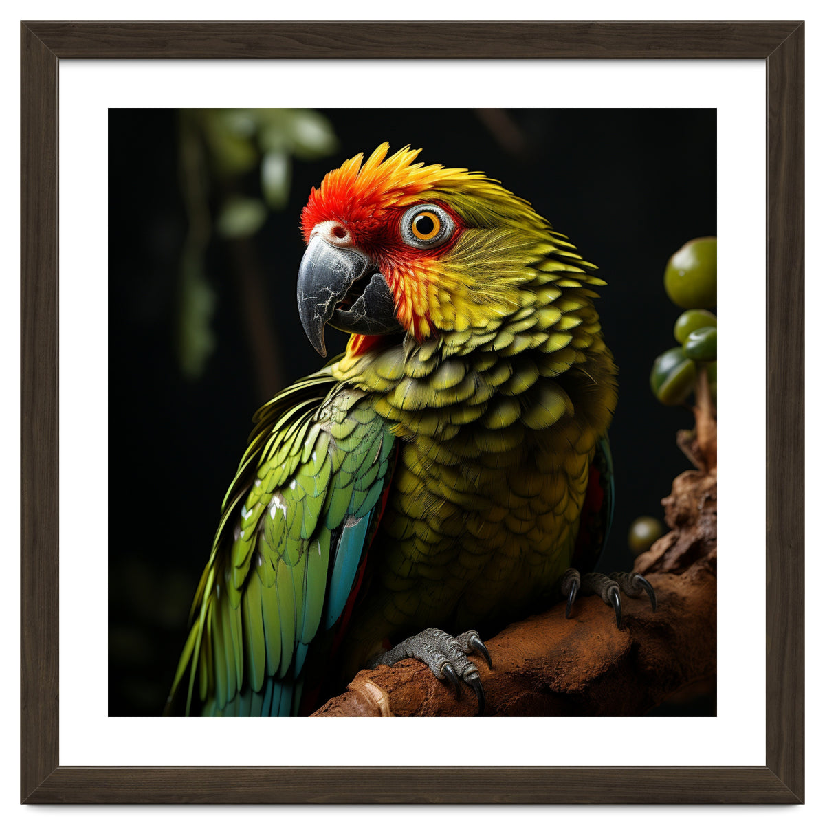 Vibrant Macaw Parrot
