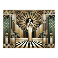 Golden Twenties Flair In Art Deco (Print Only)