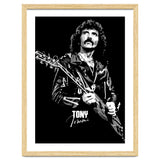 Tony Iommi American Musician Legend In Grayscale thumbnail
