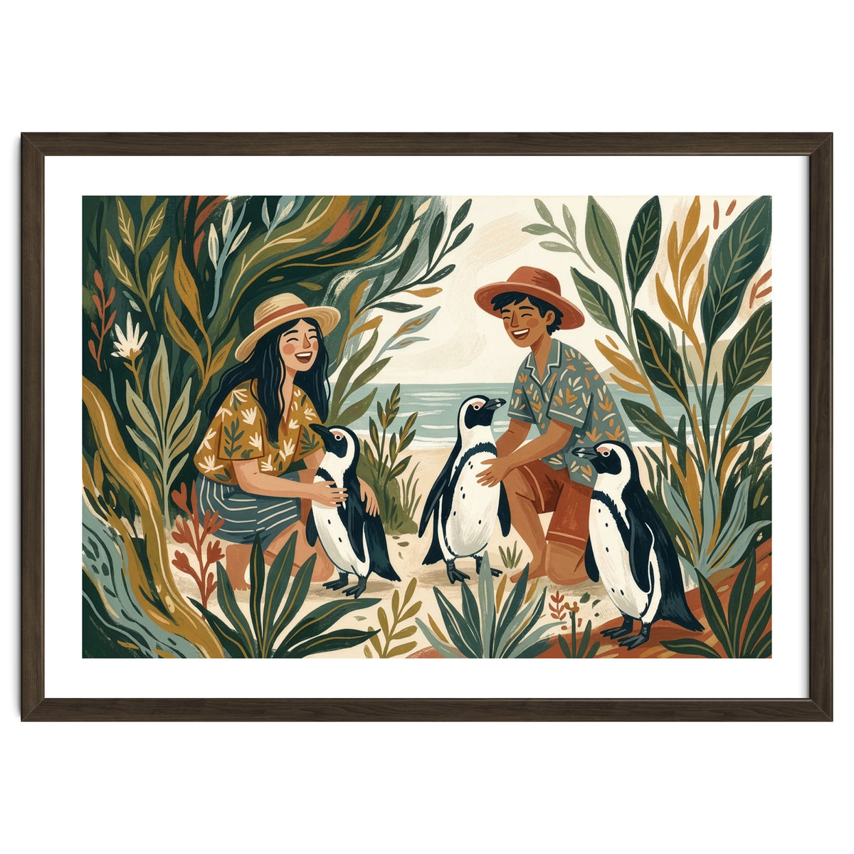 Coastal Penguin Adventure