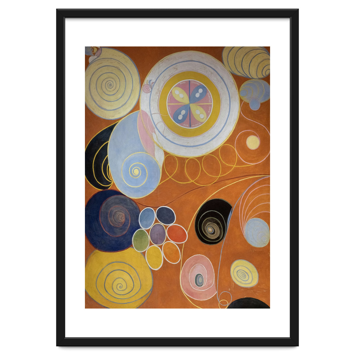 Hilma af Klint - The Ten Largest No 3 Youth Abstract Spiritual Art