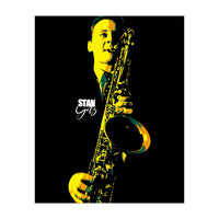 Stan Getz American Jazz Saxophonist (Print Only)