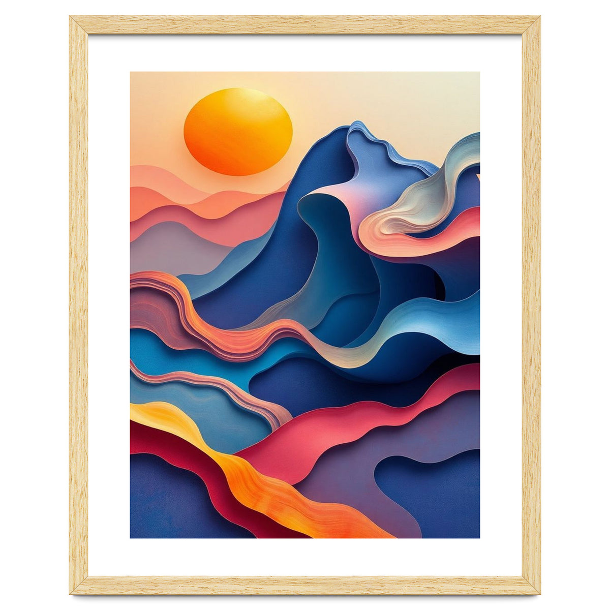 Sunset Over the Reef