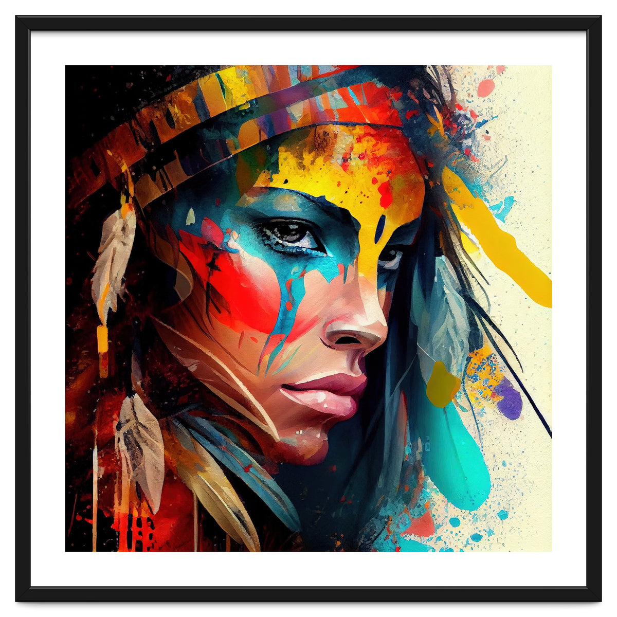 Powerful American Native Woman #5