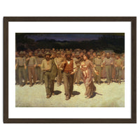 Giuseppe Pellizza da Volpedo / 'The Fourth State', 1901, Oil on canvas, 293 × 545 cm.