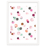 Polka Dots Watercolor Minimal Pink thumbnail