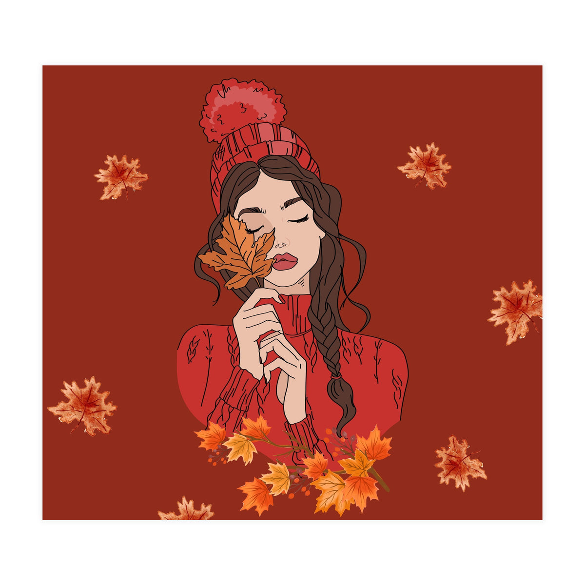 Autumn teaches us the beauty of letting go 🍂 (Print Only)