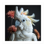Beautiful Cockatoo Parrot With Yellow Crest (Print Only) thumbnail