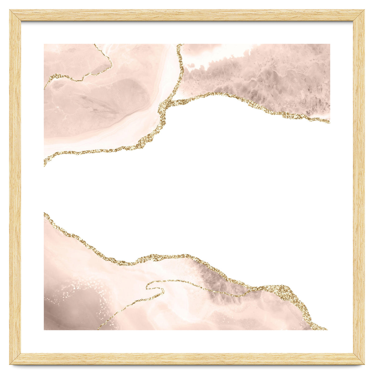 Ivory & Gold Agate Texture 06