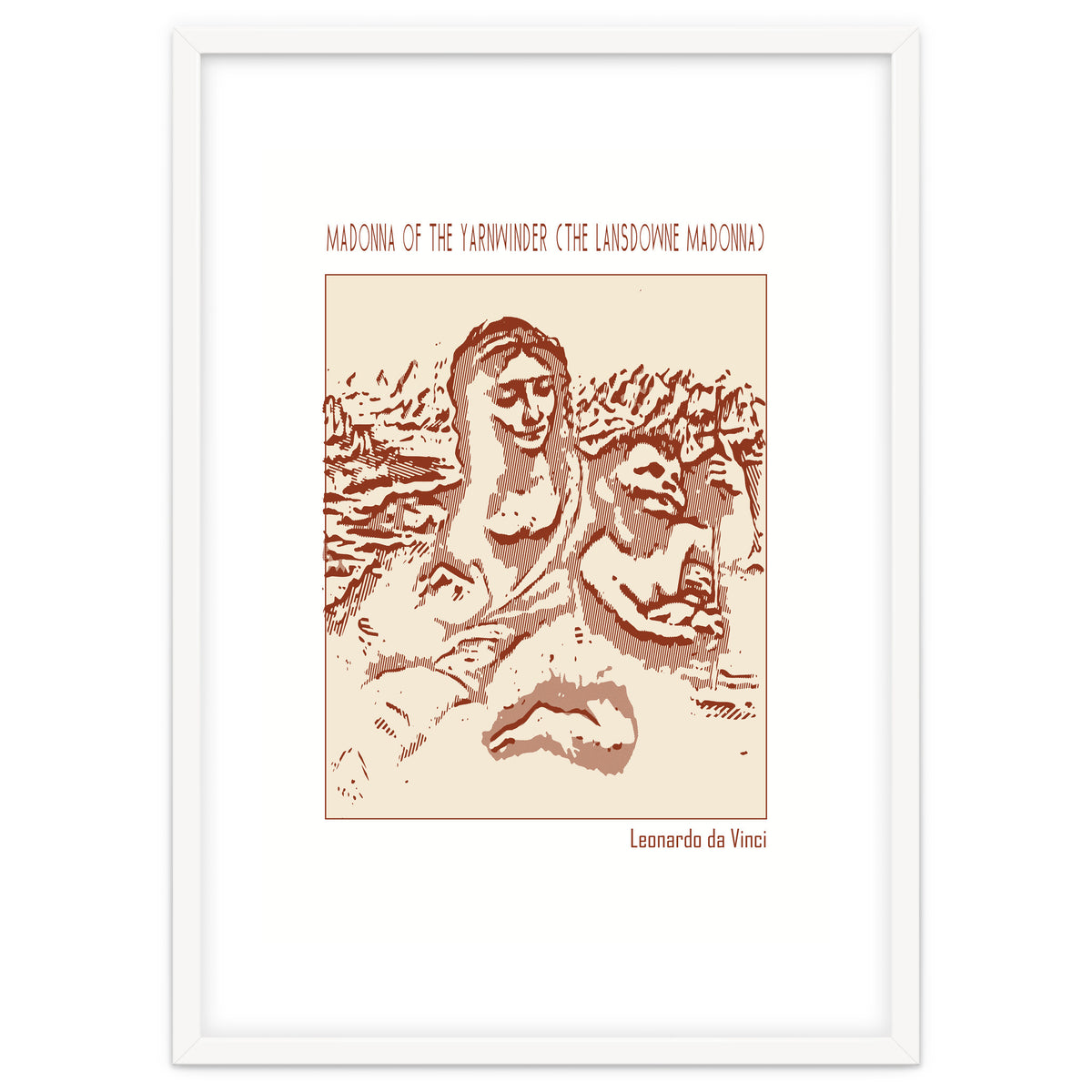 Madonna Of The Yarnwinder (the Lansdowne Madonna)