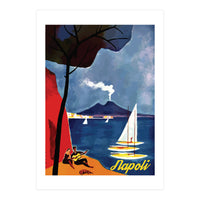 Napoli, Romantic Scene (Print Only)