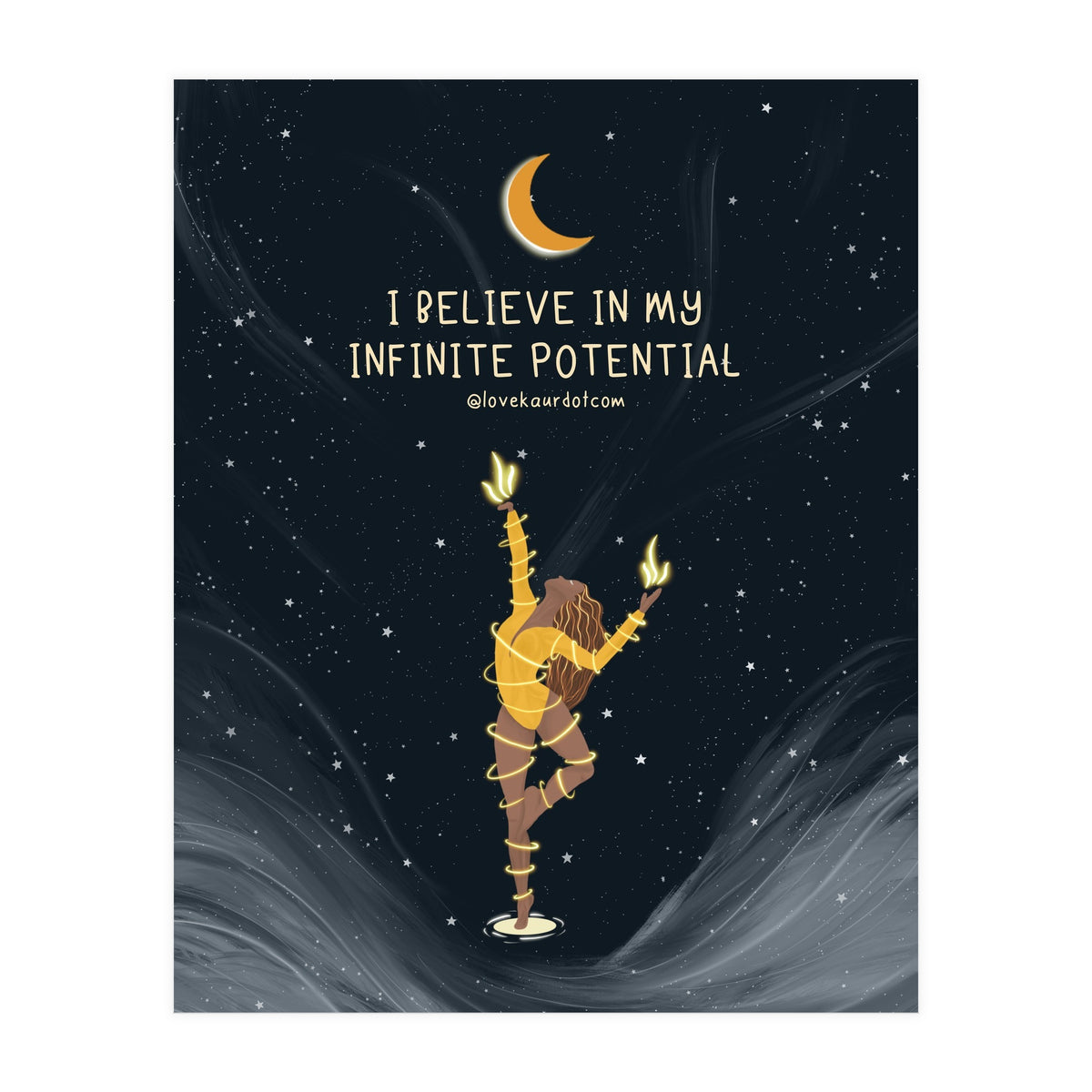 I Believe In My Infinite Potential (Print Only)