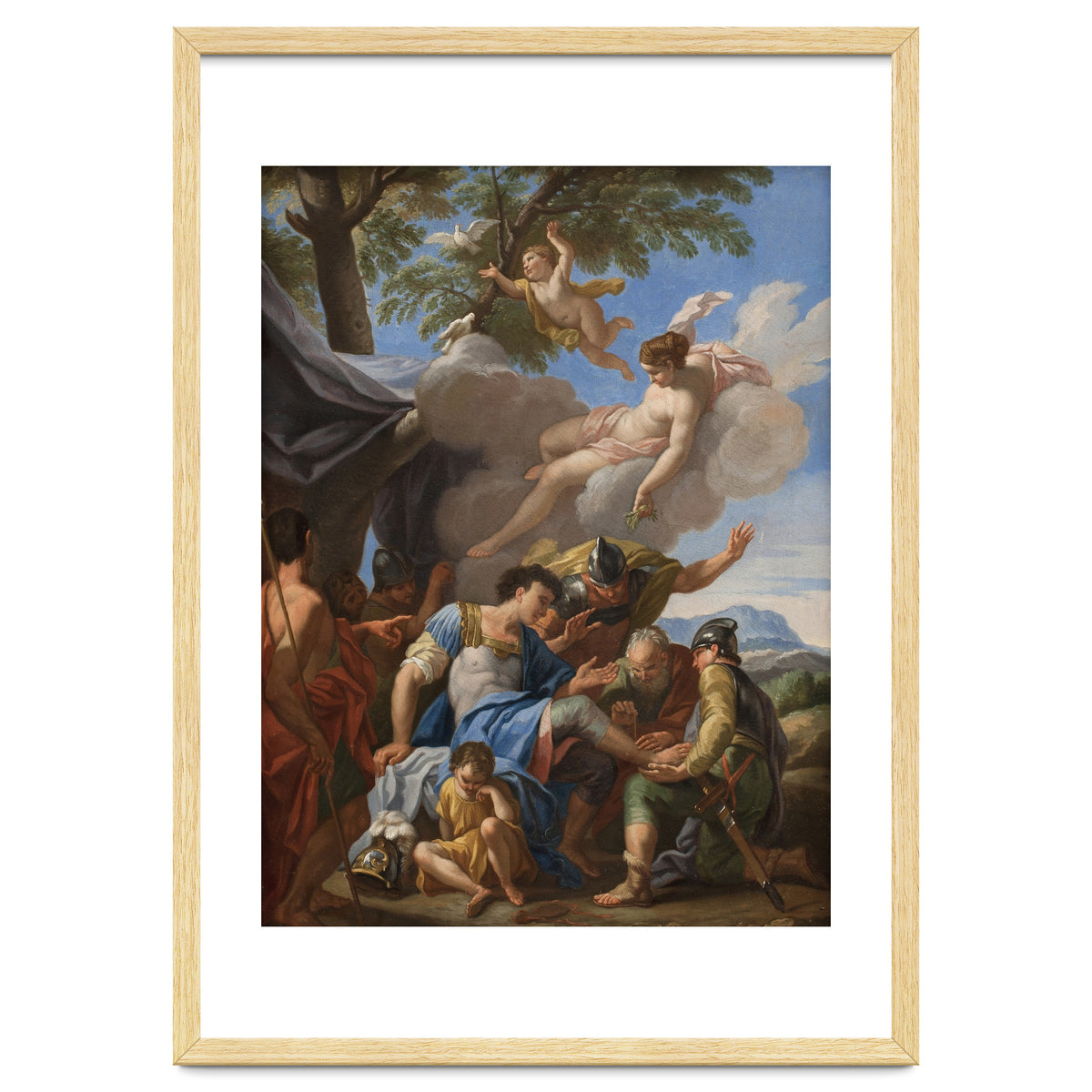 Hendrik Krock – Venus Brings Healing Herbs to the Wounded Aeneas
