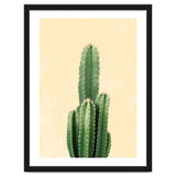 Tall Cactus, Minimal Desert Saguaro Art thumbnail
