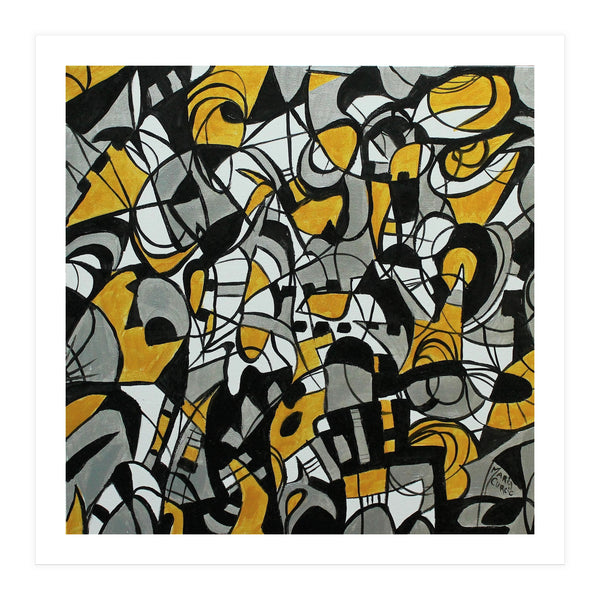 Golden Hieroglyphs (Print Only)