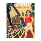 Perth, The Elizabeth Quay Bridge, Australia (Print Only) thumbnail