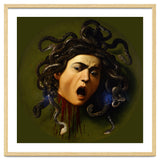 Caravaggio – Medusa | Baroque Mythological Painting Head of Medusa thumbnail