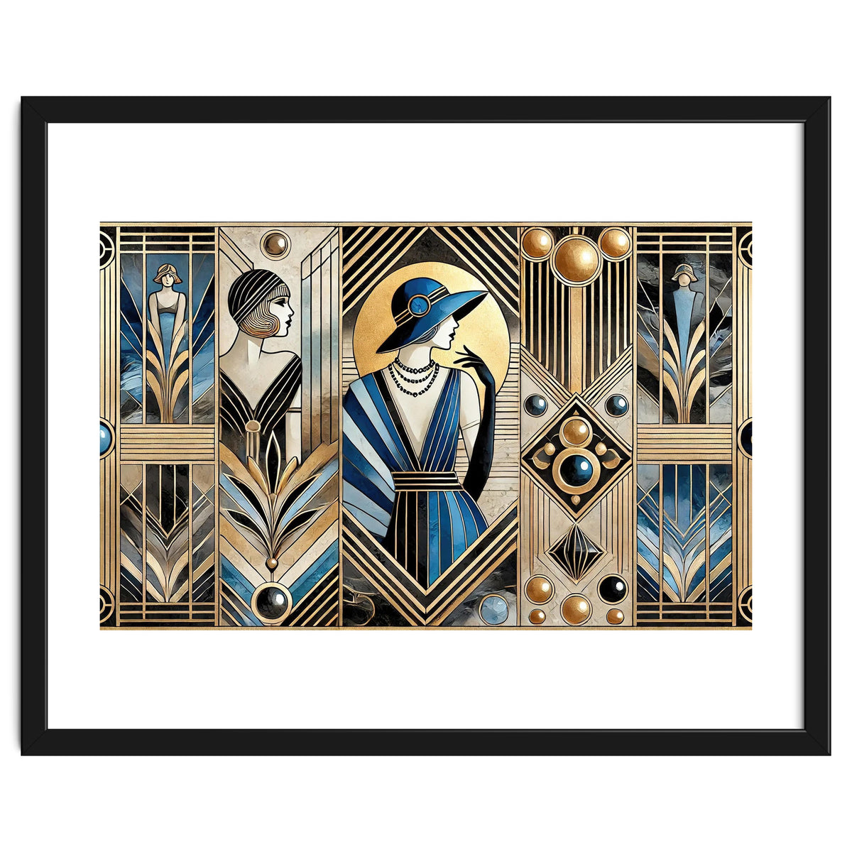 Jazz Age Sophistication In Art Deco