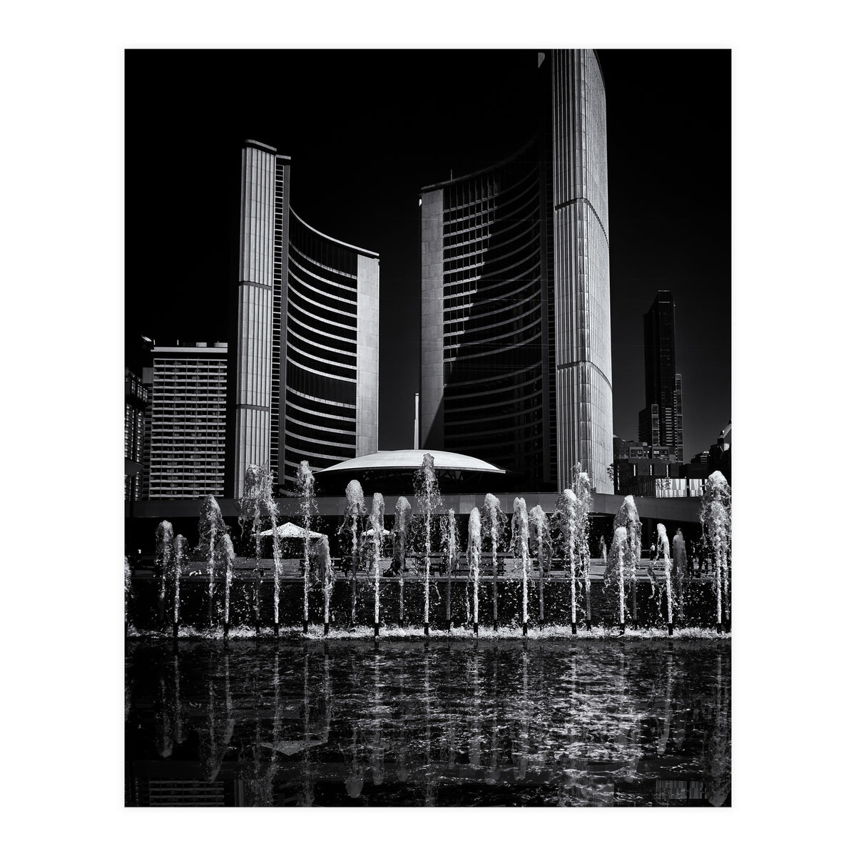 Toronto City Hall No 25 Reflection (Print Only)