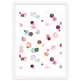 Polka Dots Watercolor Minimal Pink thumbnail