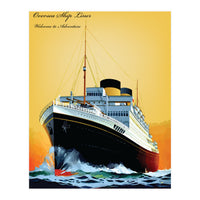 Oversea Steamship Liner (Print Only)