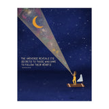 The Universe Reveals It's Secrets To Those Who Dare To Follow Their Hearts (Print Only) thumbnail