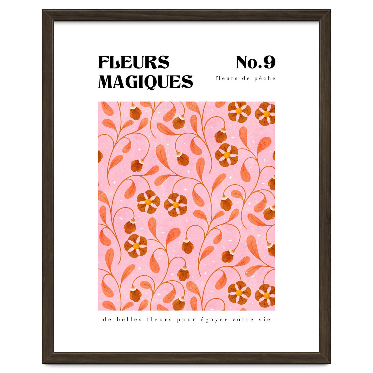 Magical Flowers No.9 Peachy Florals