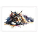 Maine Coon Resting Portrait thumbnail