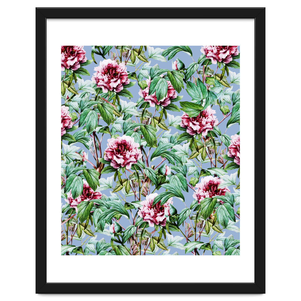 Frosty Florals #society6 #decor #buyart