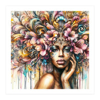 Tropical Baroque Muse (Print Only)