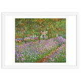 Le jardin a Giverny. Oil on canvas. thumbnail