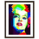 Marilyn Monroe Colorful Illustration Pop Art WPAP thumbnail