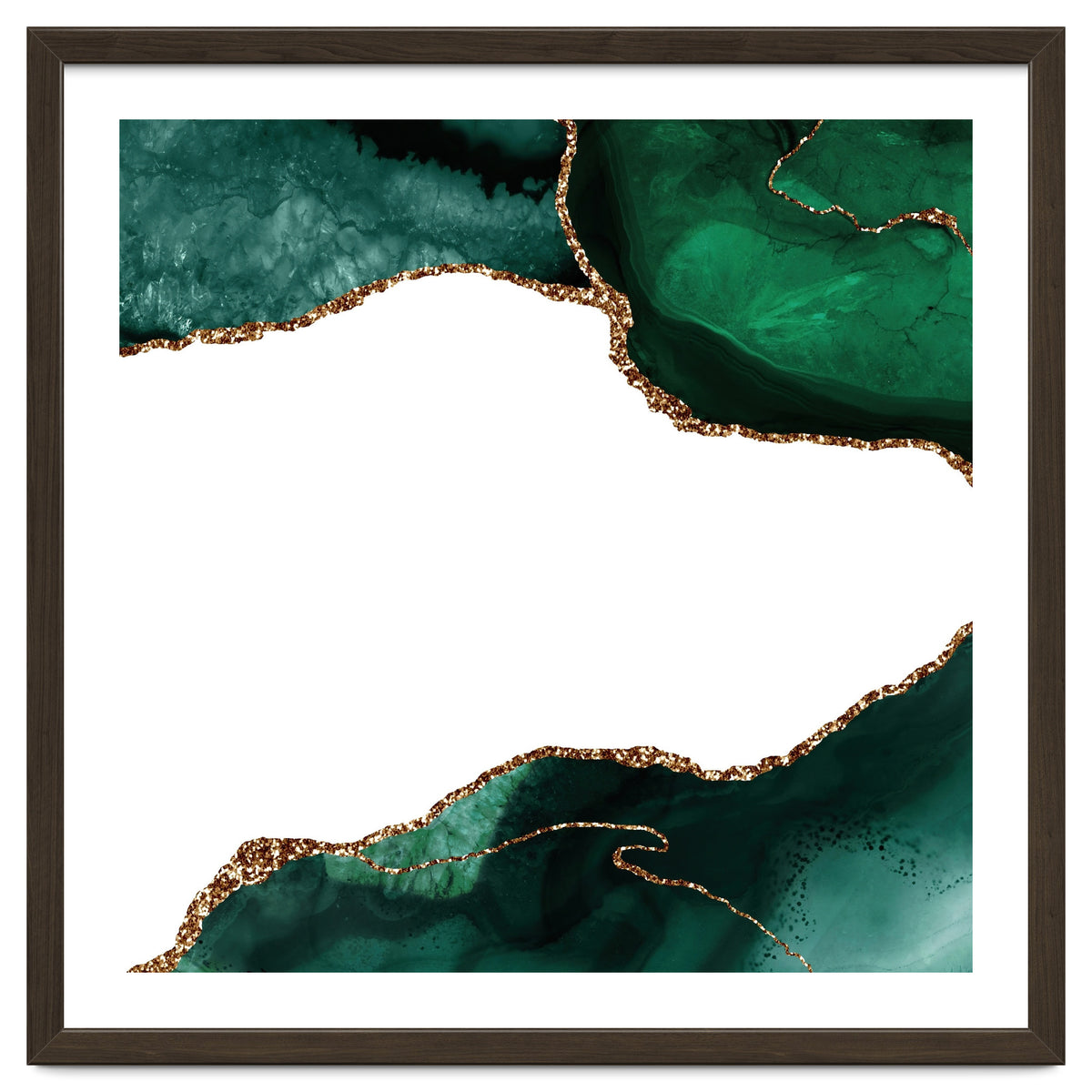 Emerald & Gold Agate Texture 11