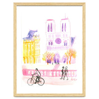 Paris Notre-dame Pink