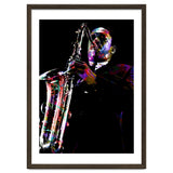 John Coltrane American Jazz Saxophonist Colorful thumbnail