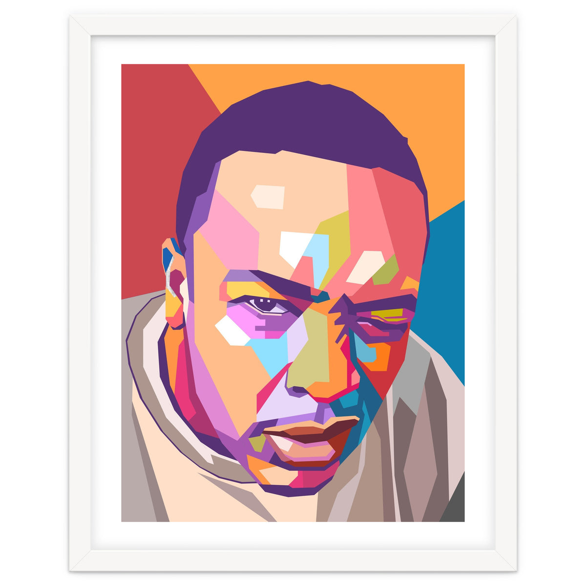 Dr Dre pop art portrait