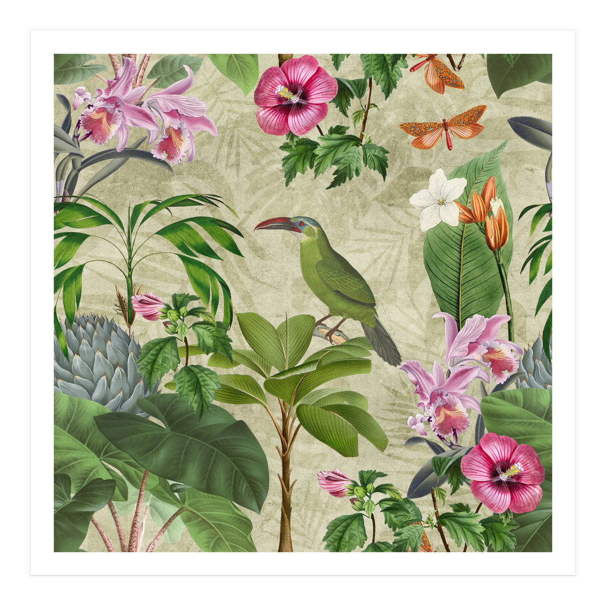 Toucans Paradise (Print Only)