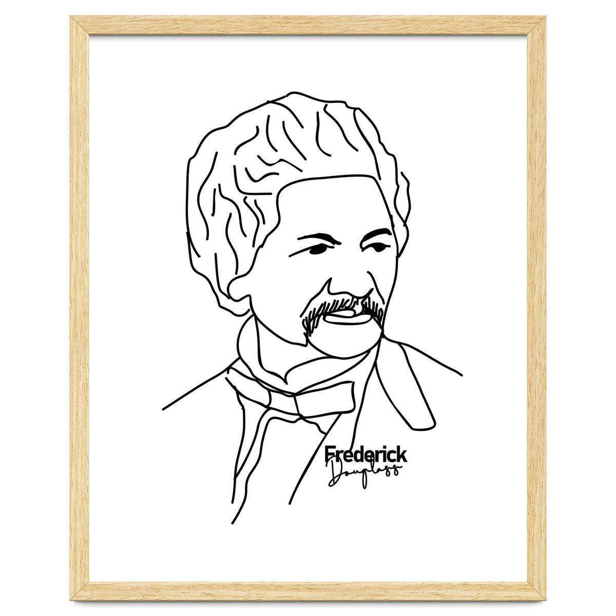 Frederick Douglass Illustration