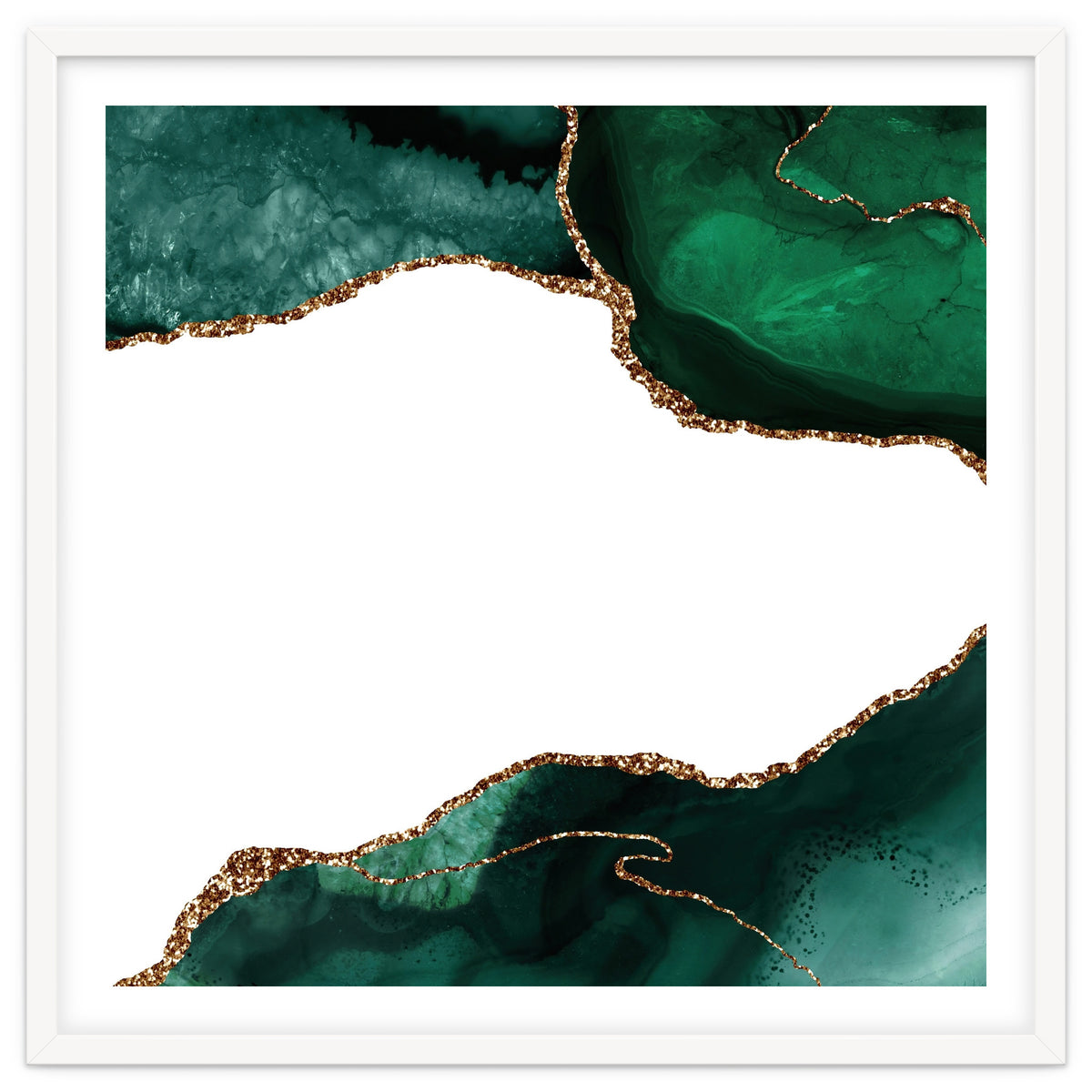 Emerald & Gold Agate Texture 11