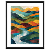 Abstract Rolling Hills Landscape thumbnail