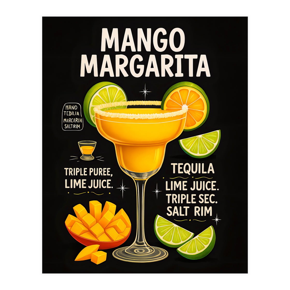 Mango Margarita (Print Only)