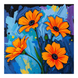 Orange Flowers (Print Only) thumbnail