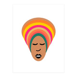 Beutiful Black African Woman (Print Only) thumbnail