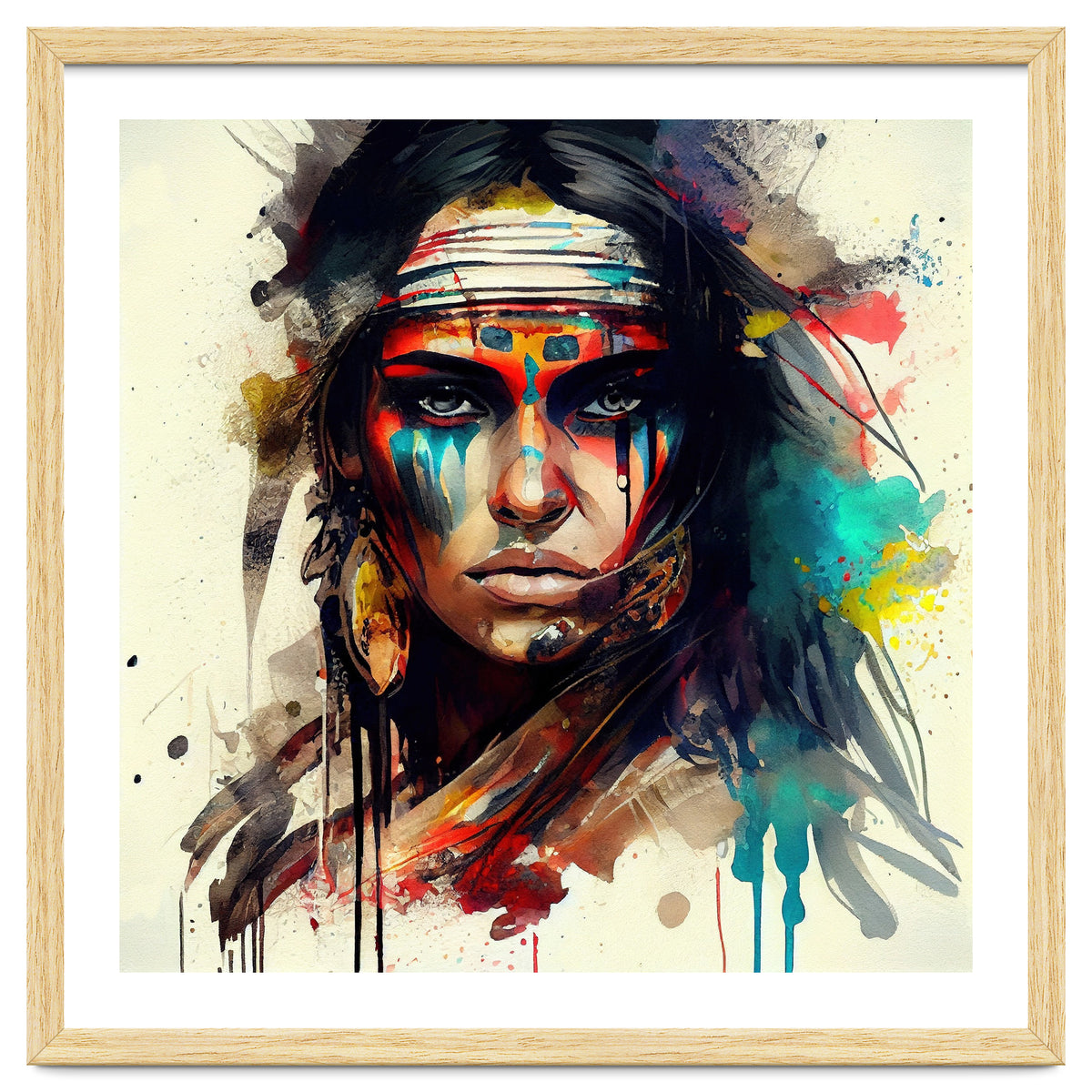 Powerful American Native Woman #2