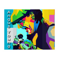 Angus Young Rock Singer Pop Art WPAP (Print Only)