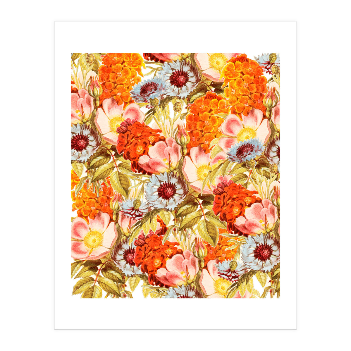 Coral Bloom #society6 #decor #buyart  (Print Only)